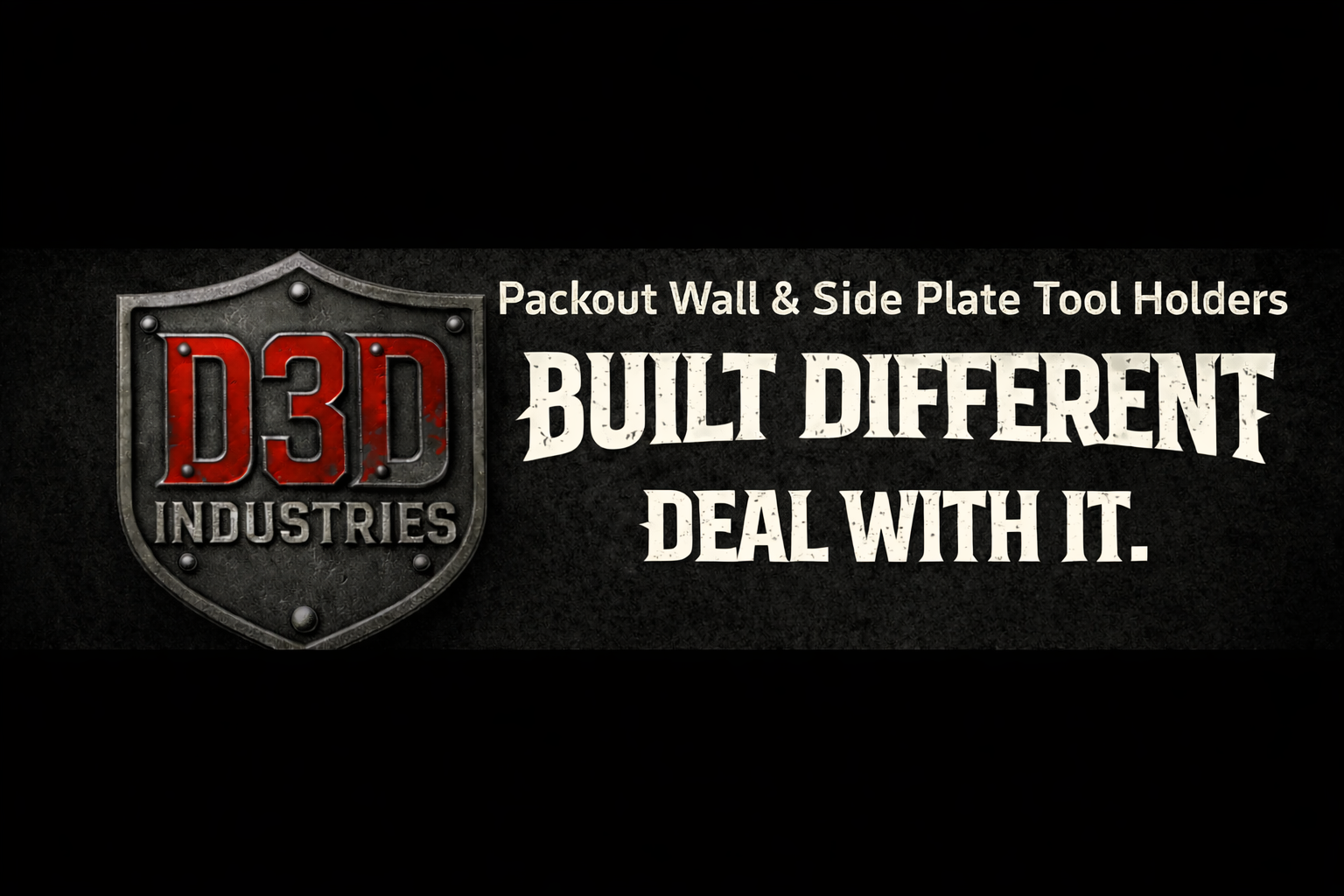 Packout Wall & Side Plate Compatible Tool Holders
