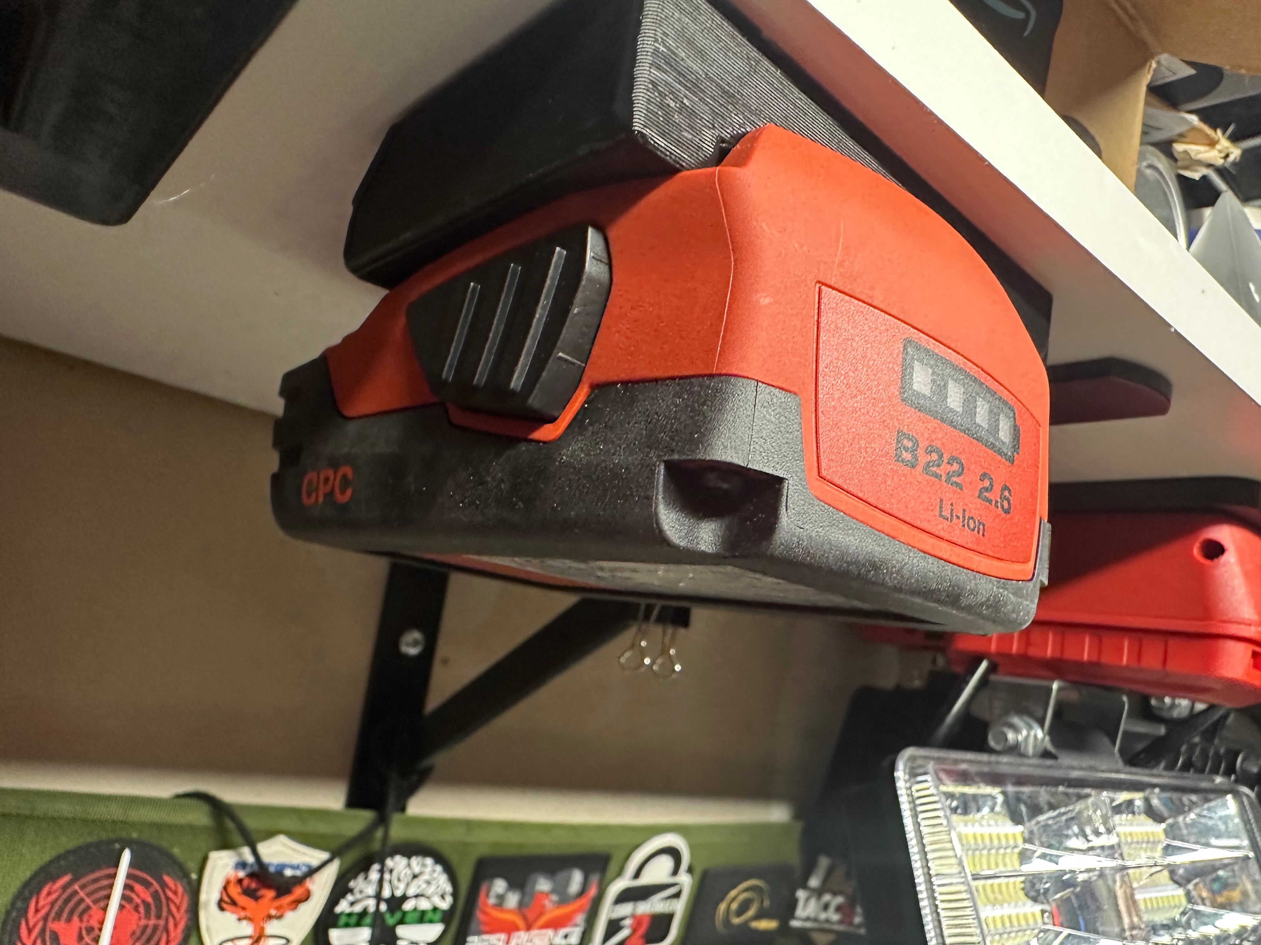 Hilti battery hanger