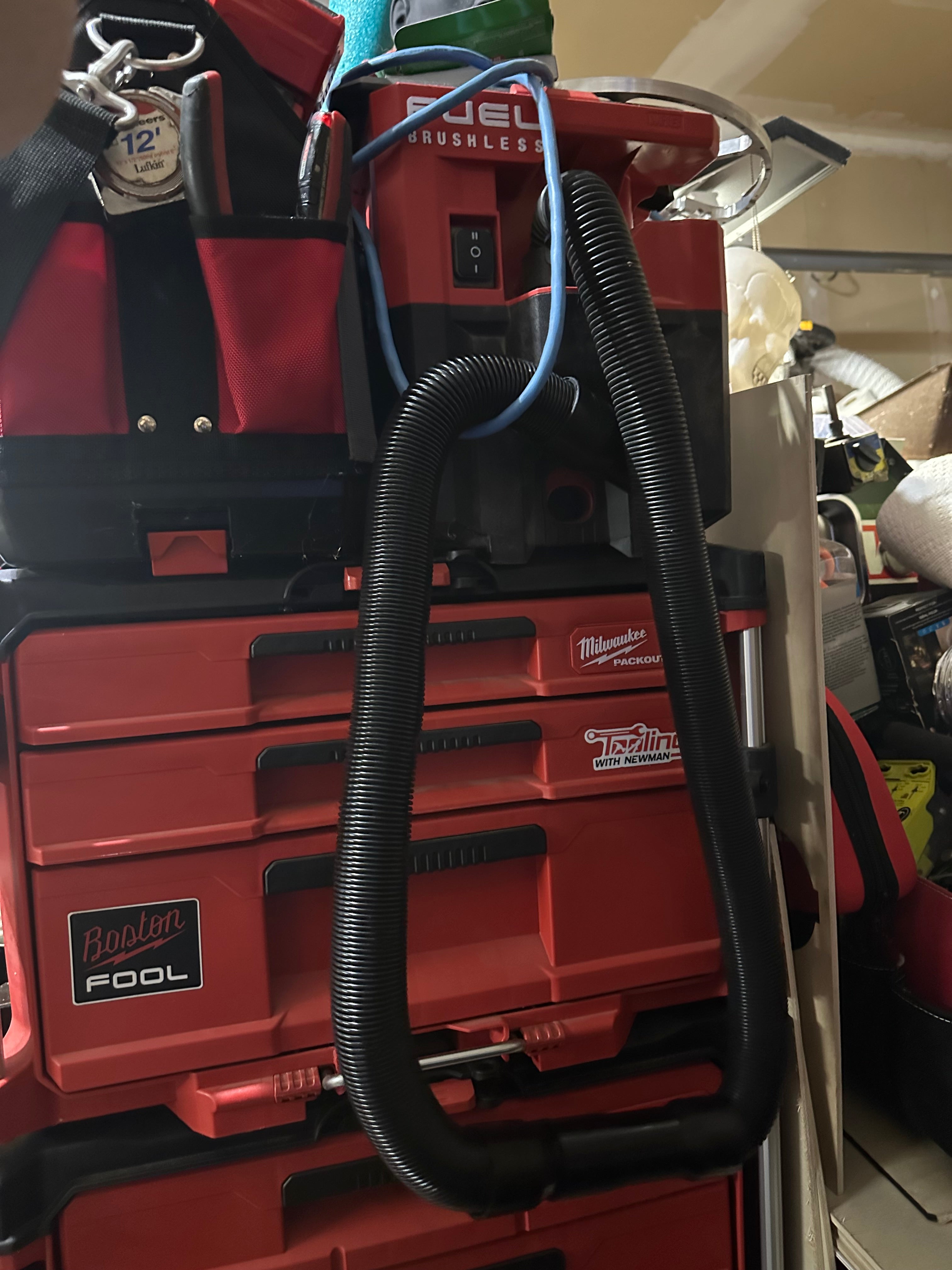 Vacuum Hose Adapter for Milwaukee M18 – Hose Connector Link Coupler – Extend Reach with Dual Hose Setup – Shop Vac Attachment