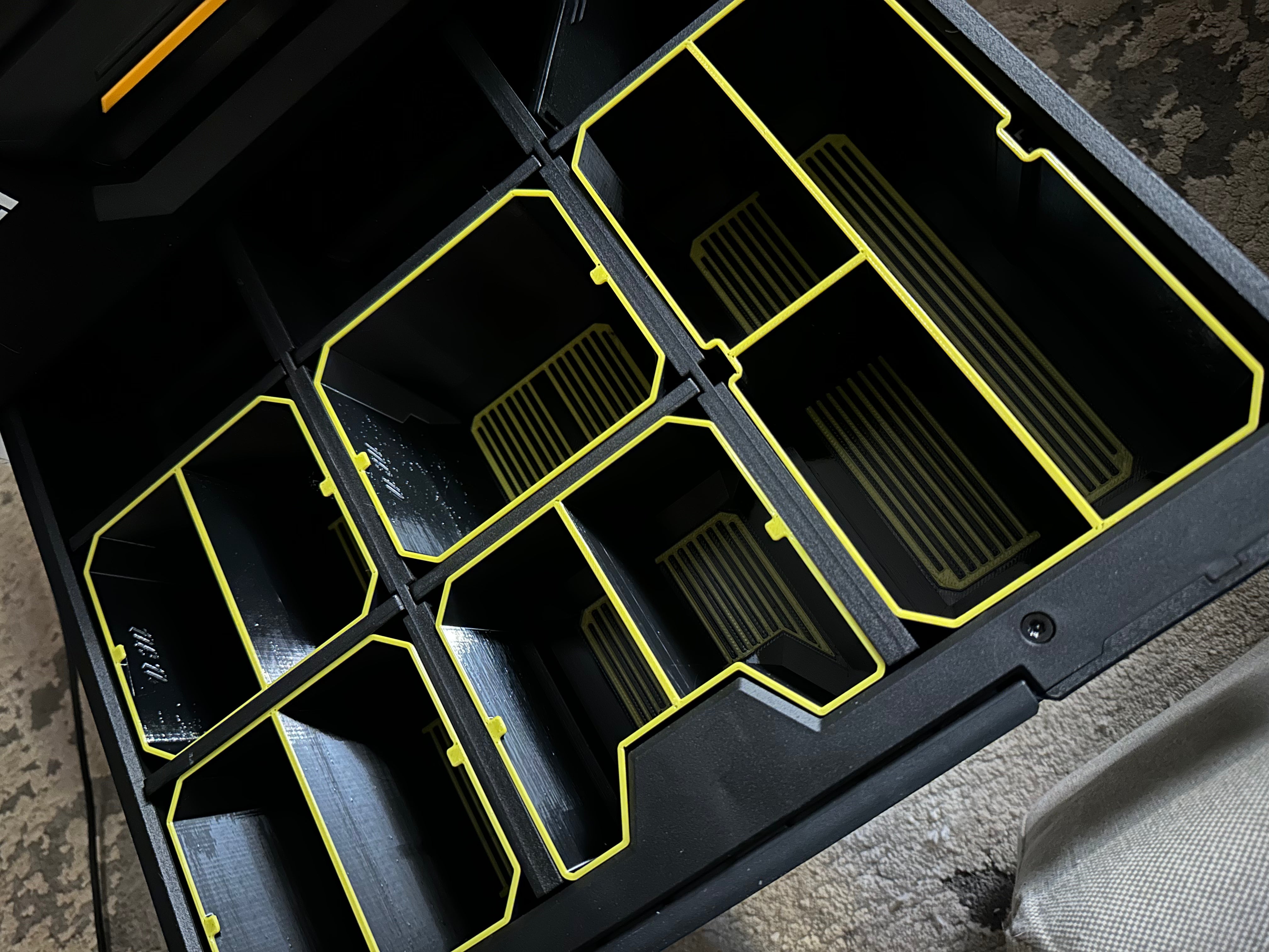 ToughBuilt StackTech compatible 3 drawer bins