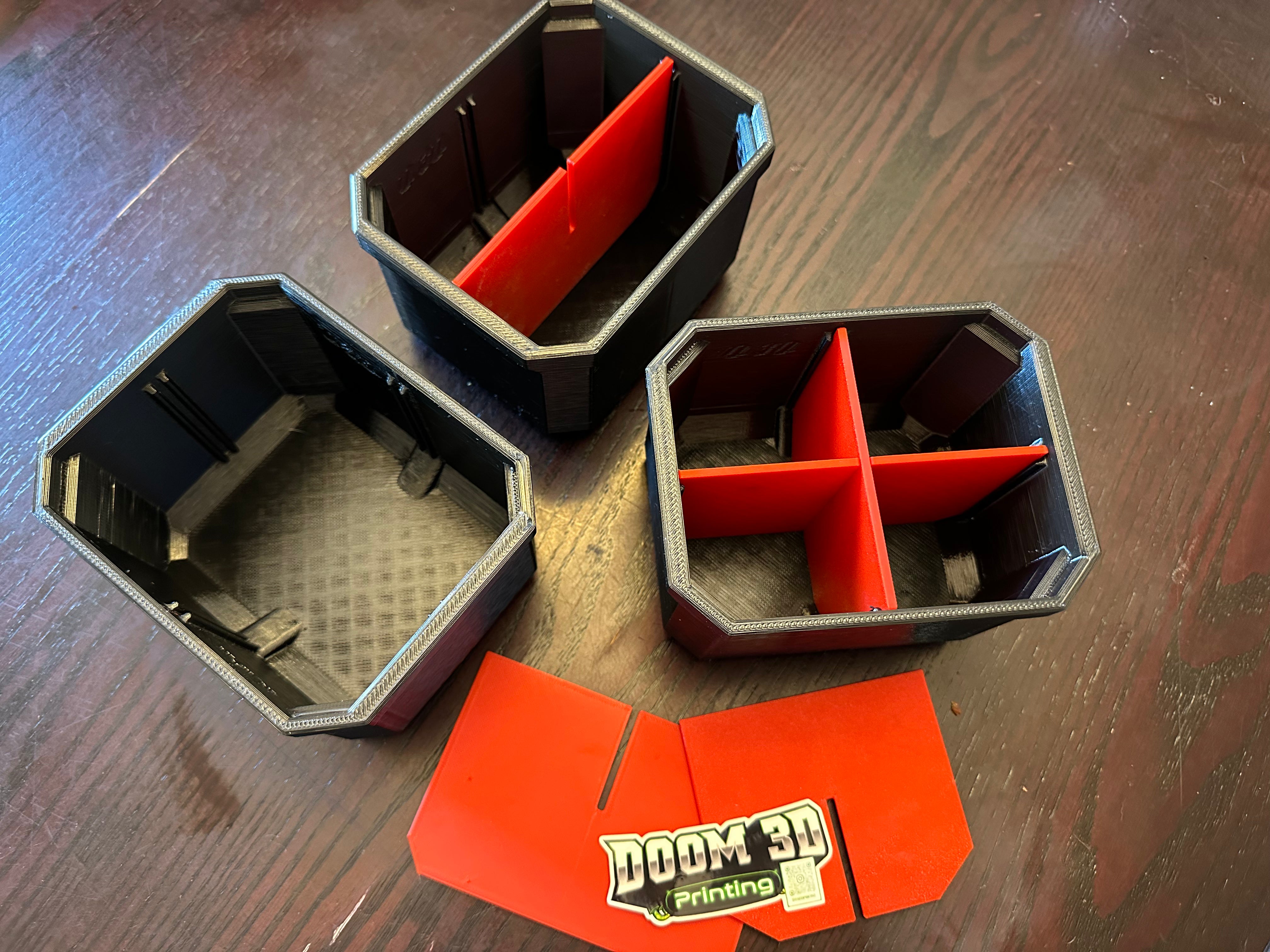 Milwaukee 3 Drawer bins with Divider