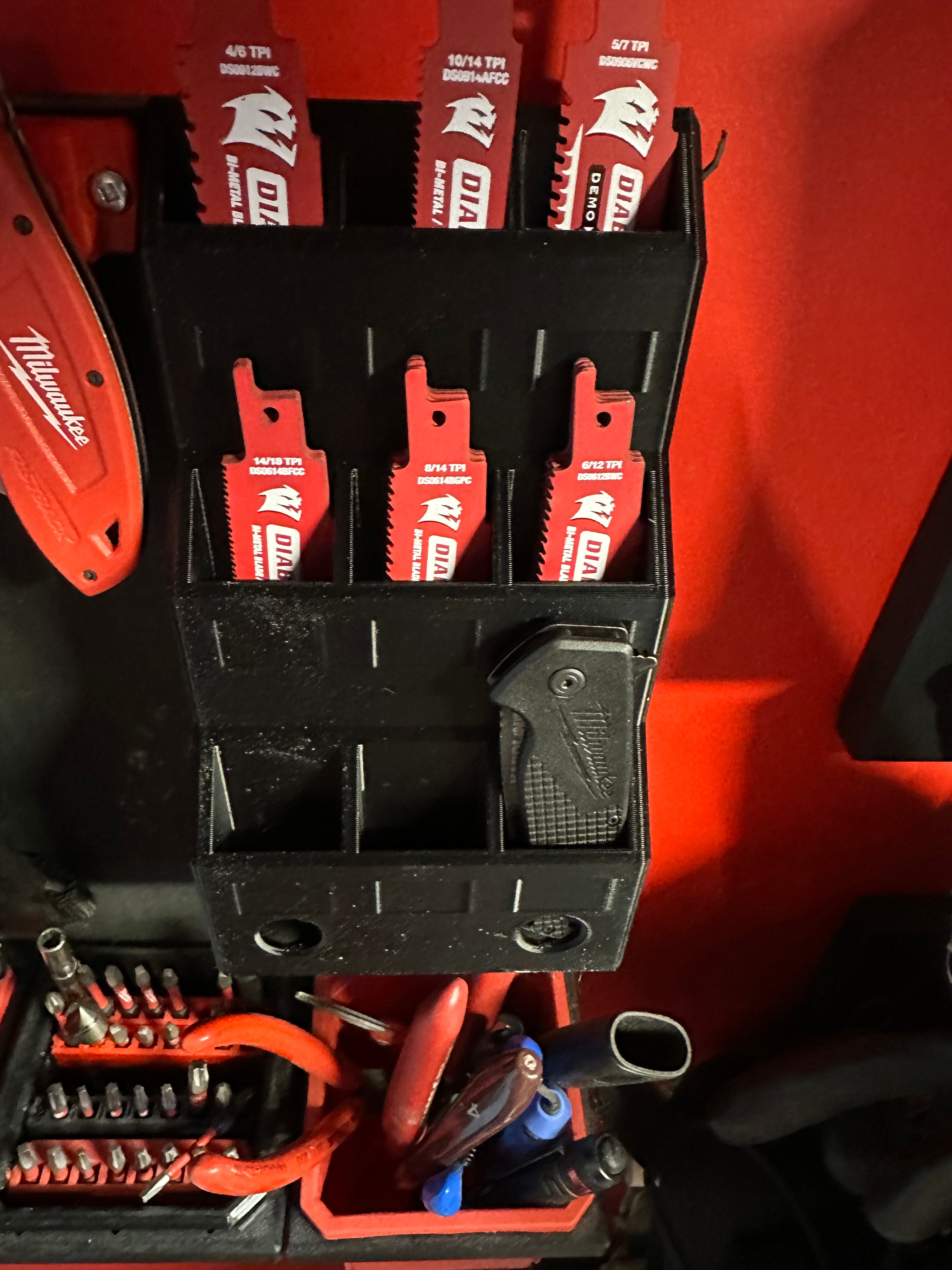 Saw blade Organizer
