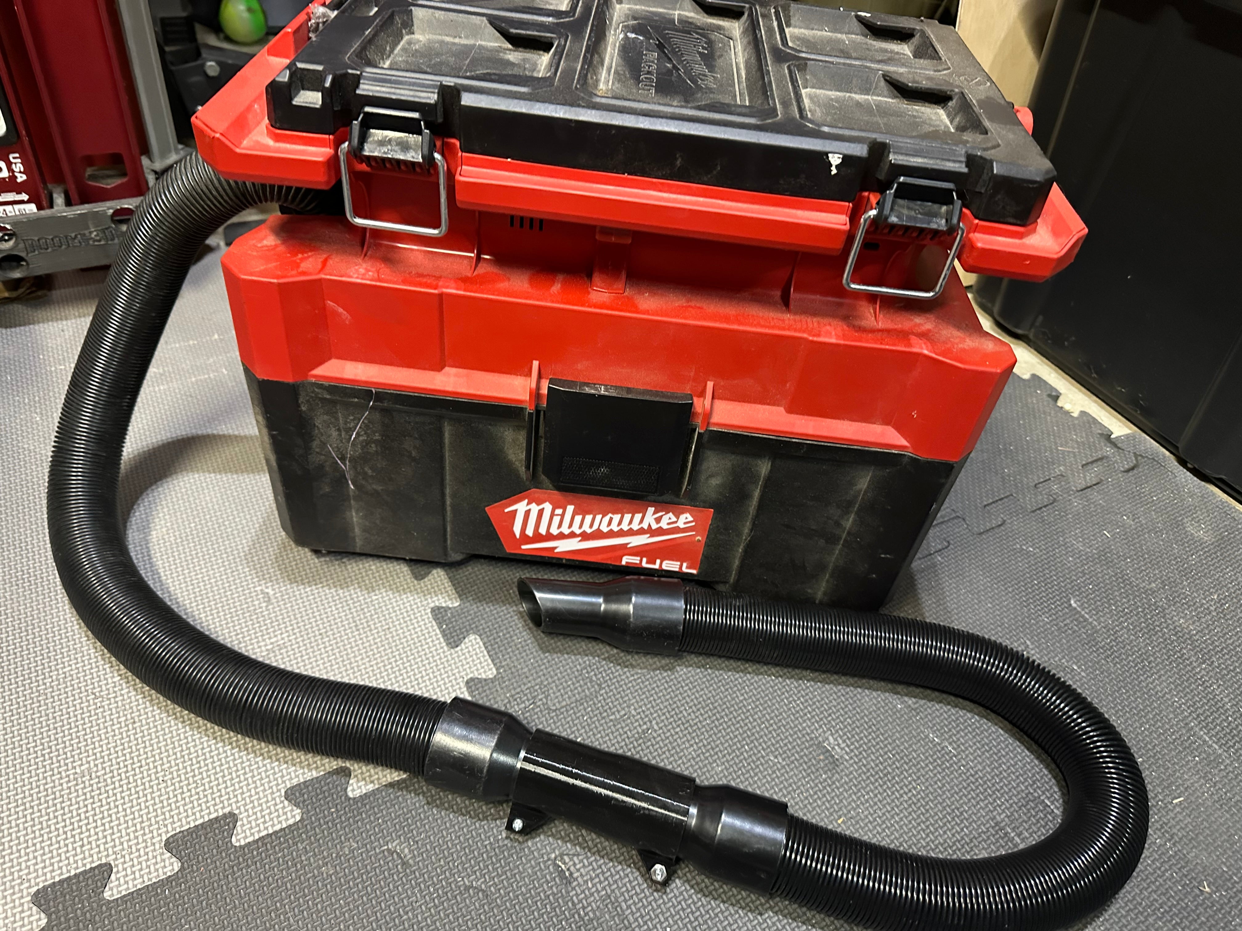Vacuum Hose Adapter for Milwaukee M18 – Hose Connector Link Coupler – Extend Reach with Dual Hose Setup – Shop Vac Attachment