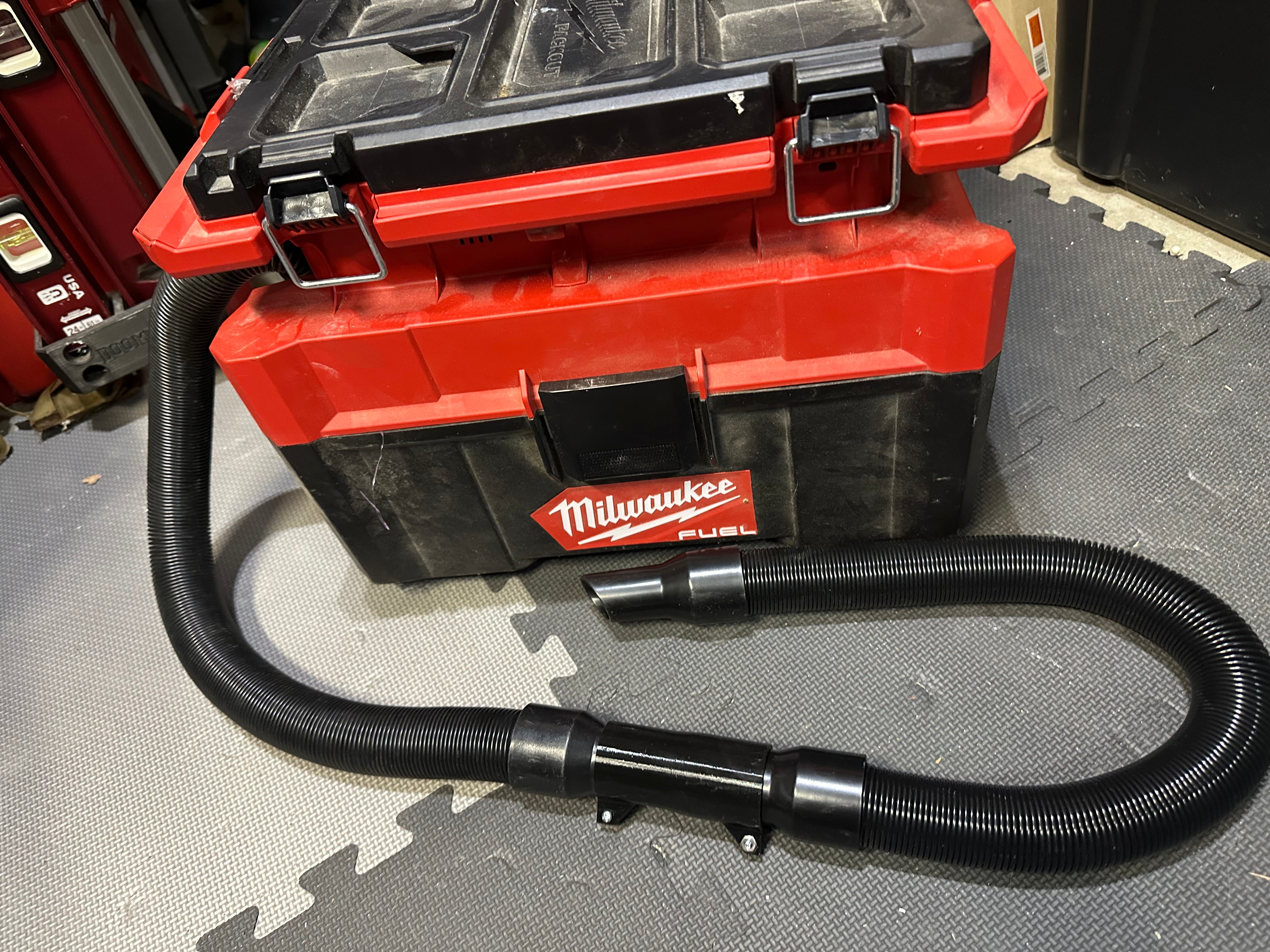 Vacuum Hose Adapter for Milwaukee M18 – Hose Connector Link Coupler – Extend Reach with Dual Hose Setup – Shop Vac Attachment