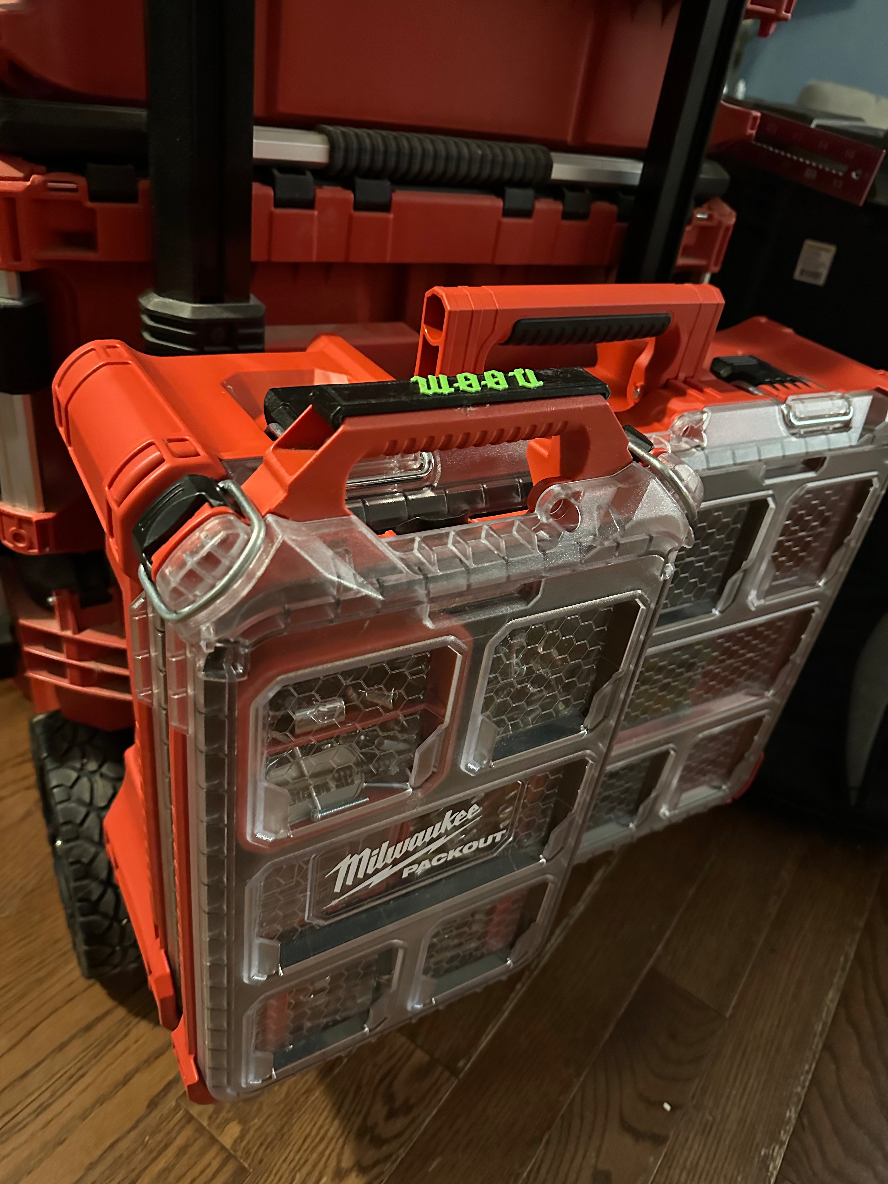 Milwaukee Packout full size back adapter