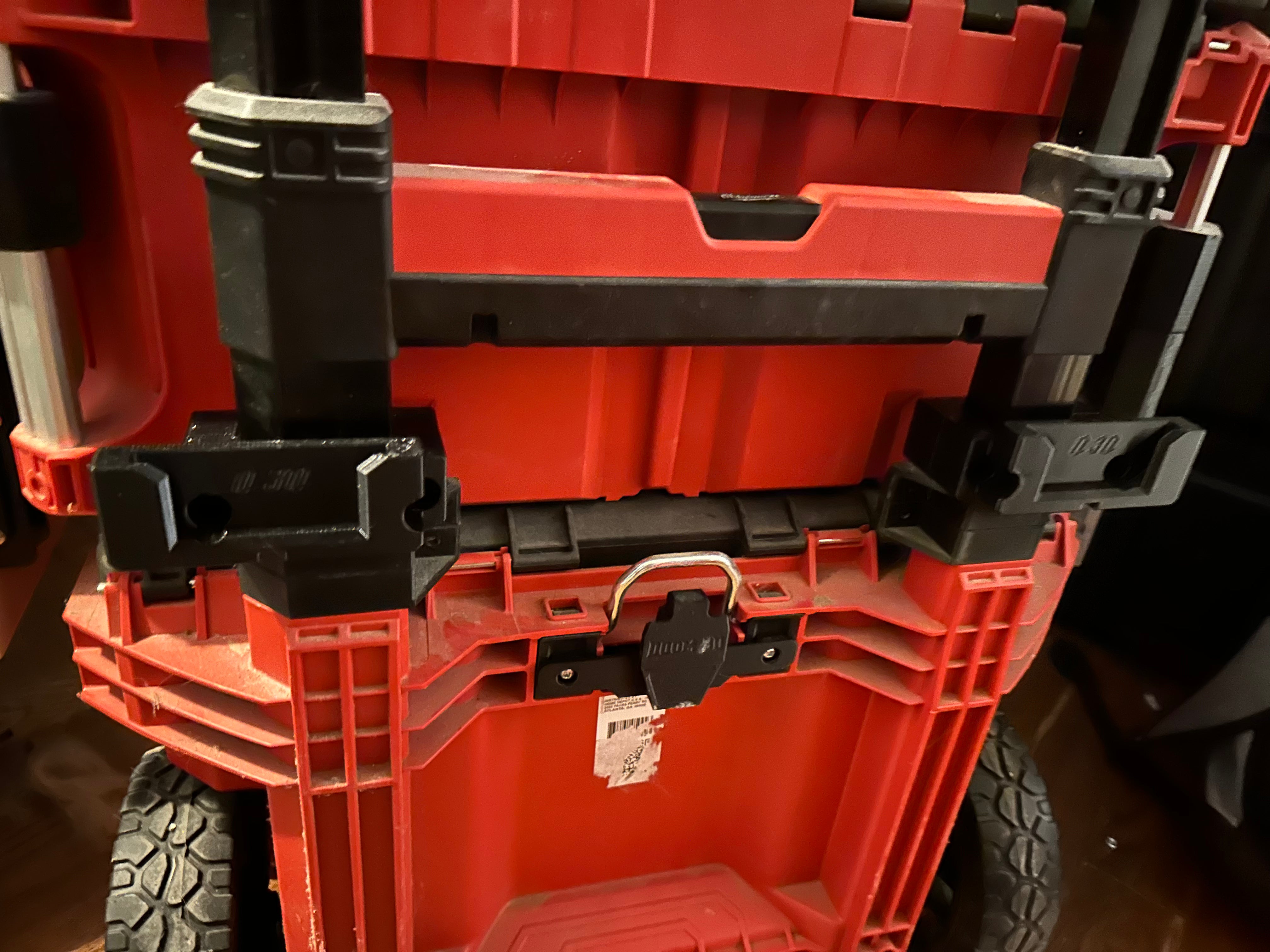 Milwaukee Packout full size back adapter