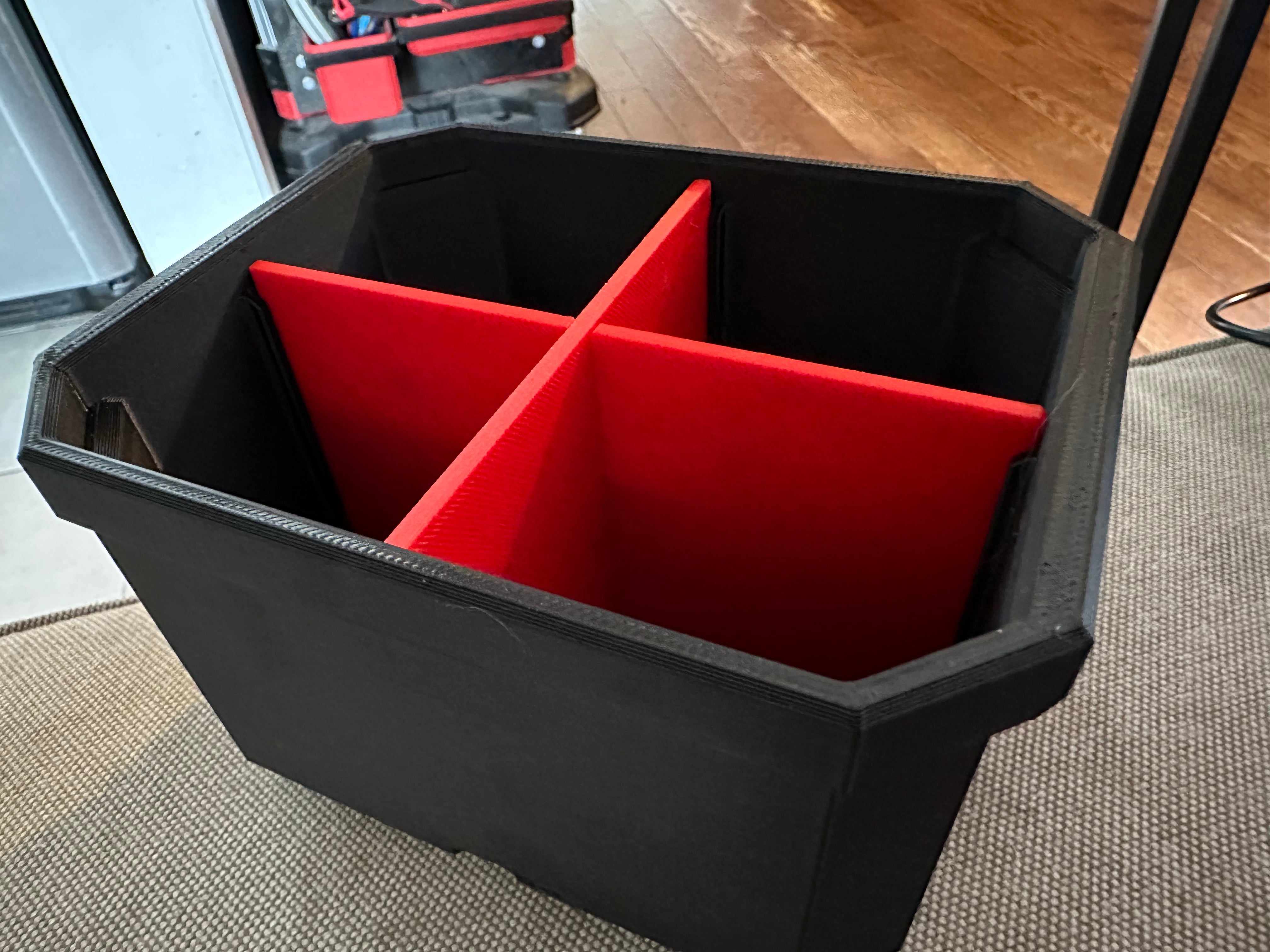 Milwaukee 3 Drawer bins with Divider